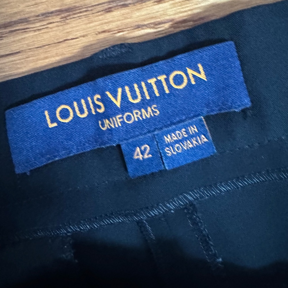 Louis Vuitton Work Uniform Black Women's Dress Pants - Picture 6 of 7